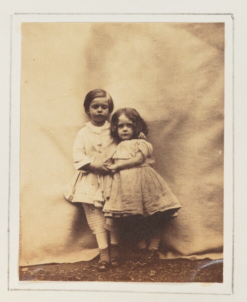 Unknown, [Portrait of Two Young Children]