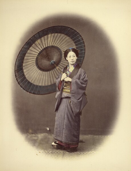Felice Beato, [A Yokohama Belle]