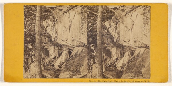 John P. Soule, The Cathedral - Hart's Ledge, North Conway, N.H.