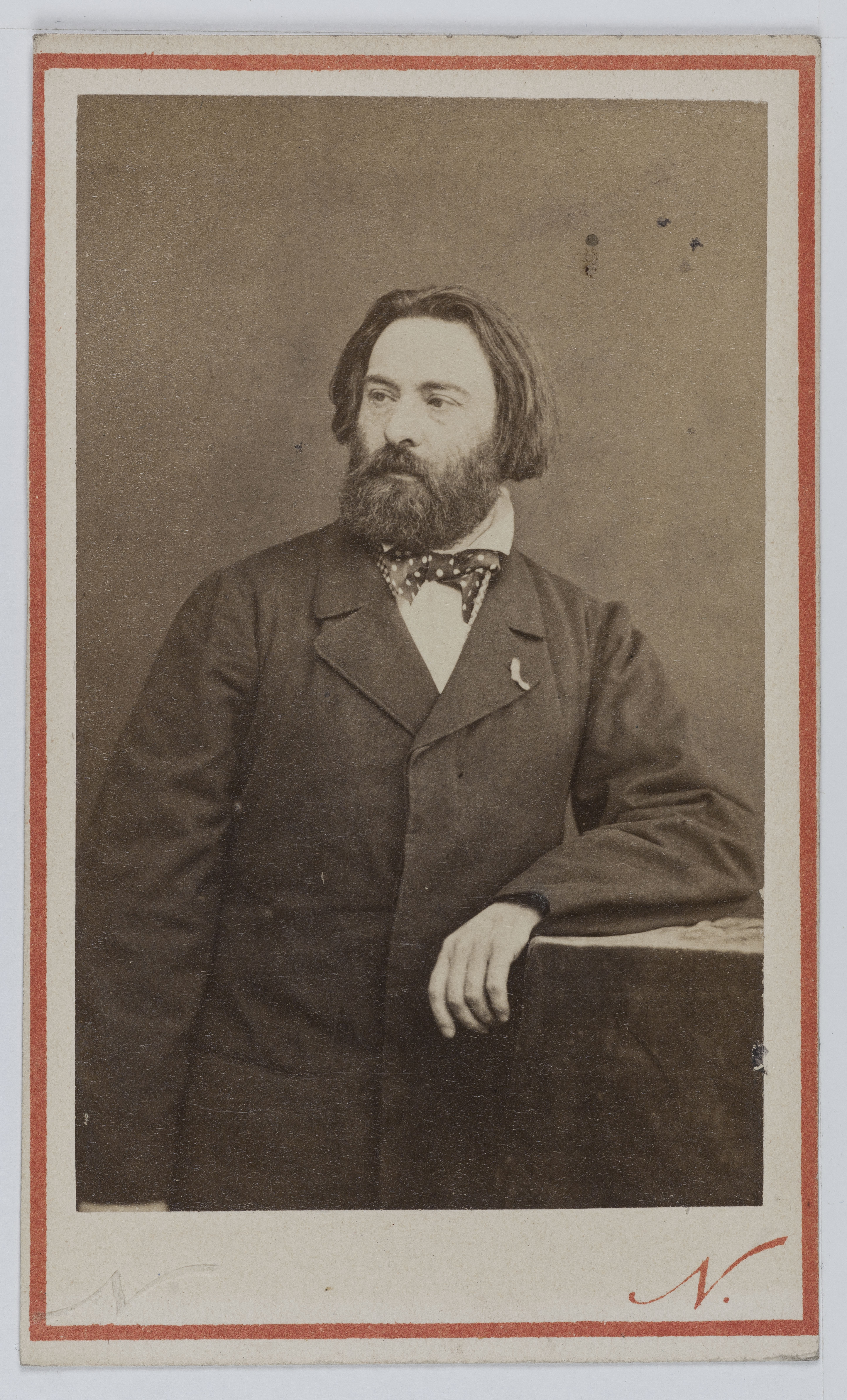 Atelier Nadar, Portrait d'Emile Prudent (1817-1863), pianiste et compositeur.