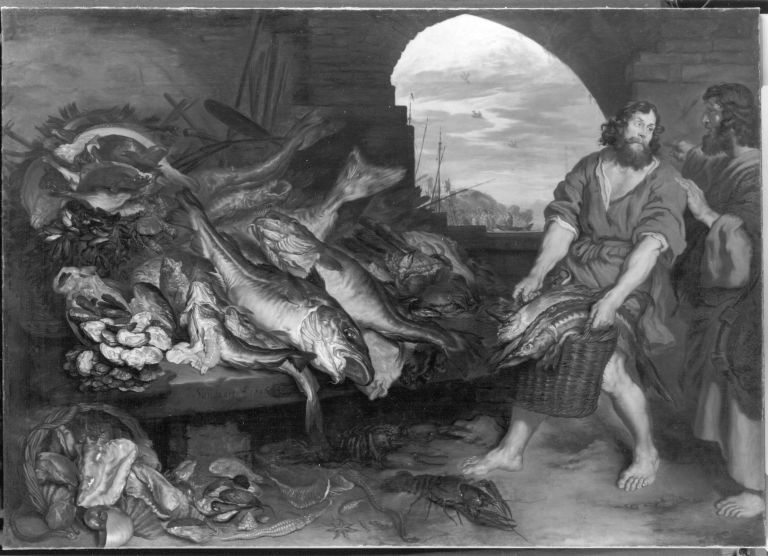 Joachim von Sandrart the Elder, The miraculous draught of fishes