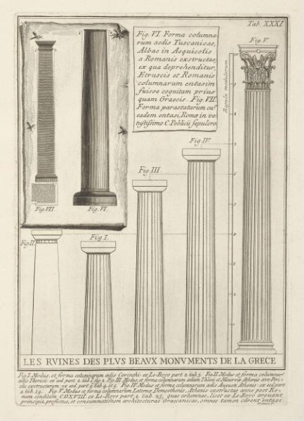Giovanni Battista Piranesi, On the Grandeur and the Architecture of the Romans