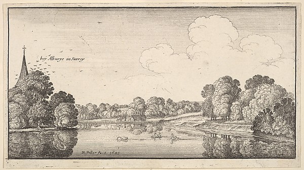 Wenceslaus Hollar, View Near Albury