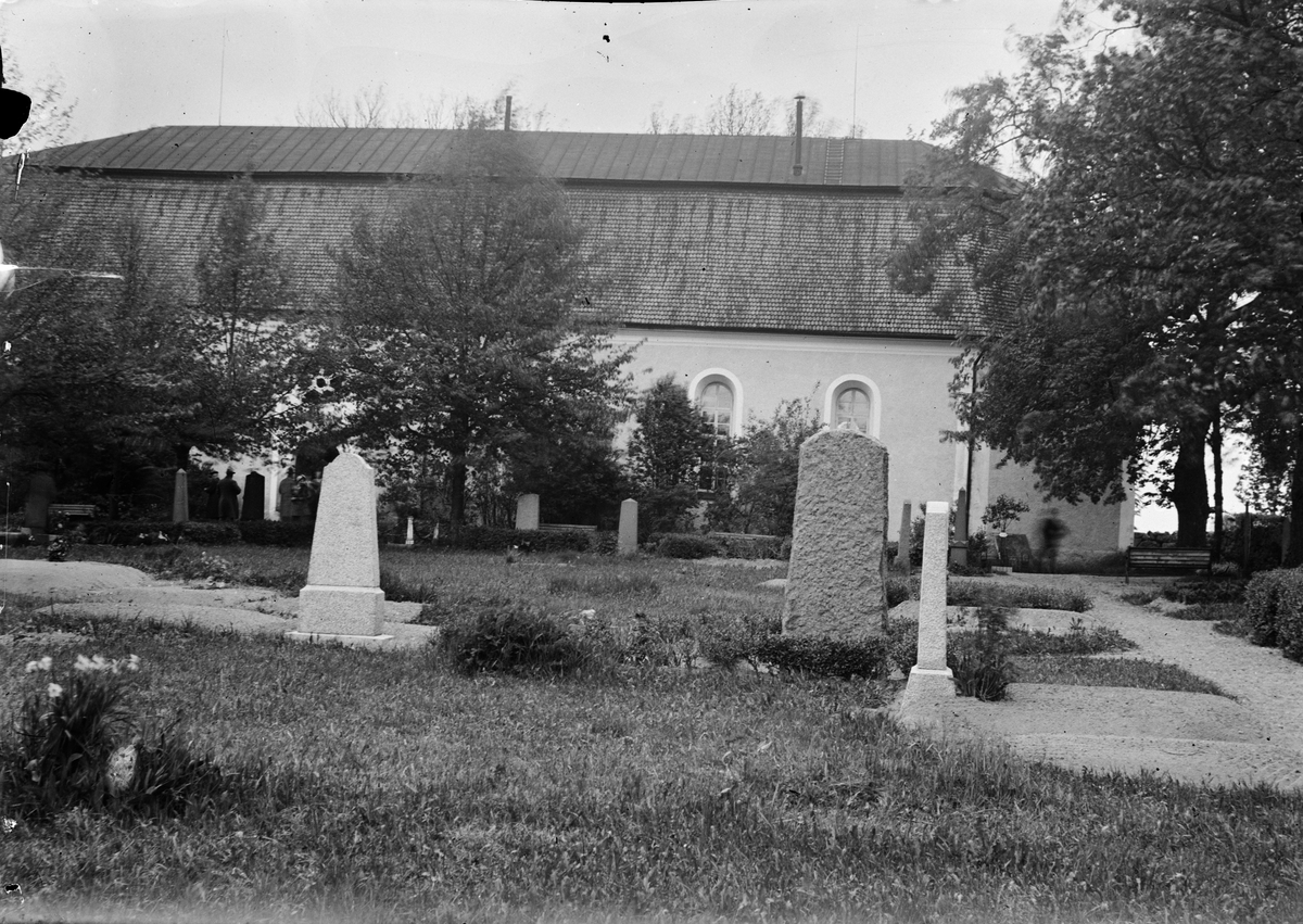 Paul Sandberg, Harbo kyrka med kyrkogård, Harbo socken, Uppland 1930