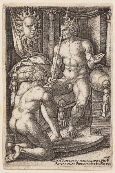 Heinrich Aldegrever, Sol og Faeton