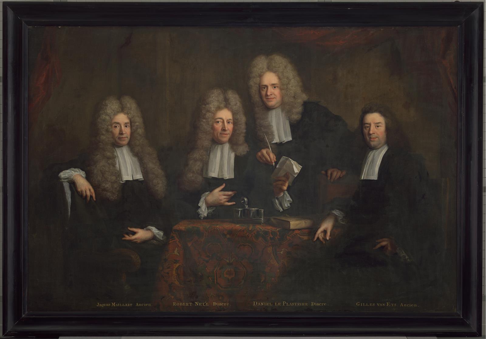 Arnold Boonen, The regents of the Walenweeshuis, Amsterdam 1709