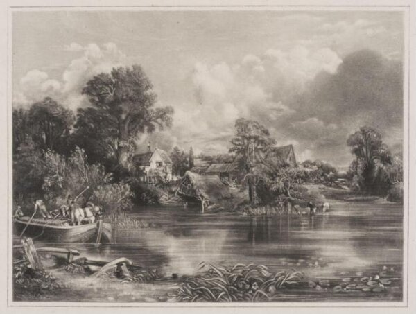 Constable, John RA, View on the River Stour