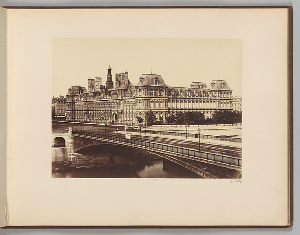 Edouard Baldus, Hôtel-de-Ville