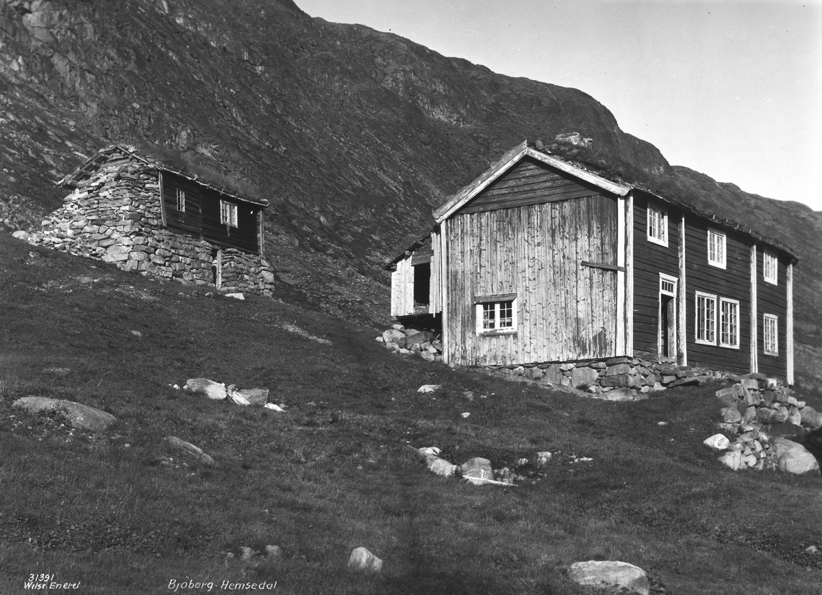 Anders Beer Wilse, Prot: Hemsedal - Hallingdal, Bjøberg