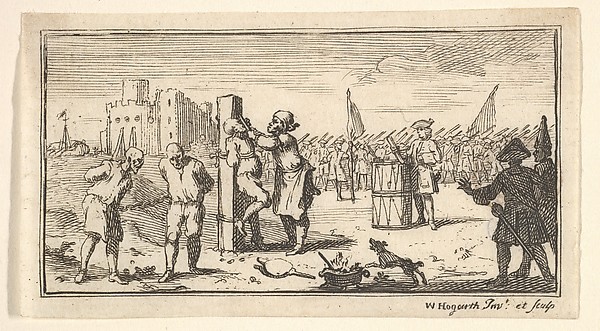 William Hogarth, Cutting Off the Nose (Modern Military Punishments)