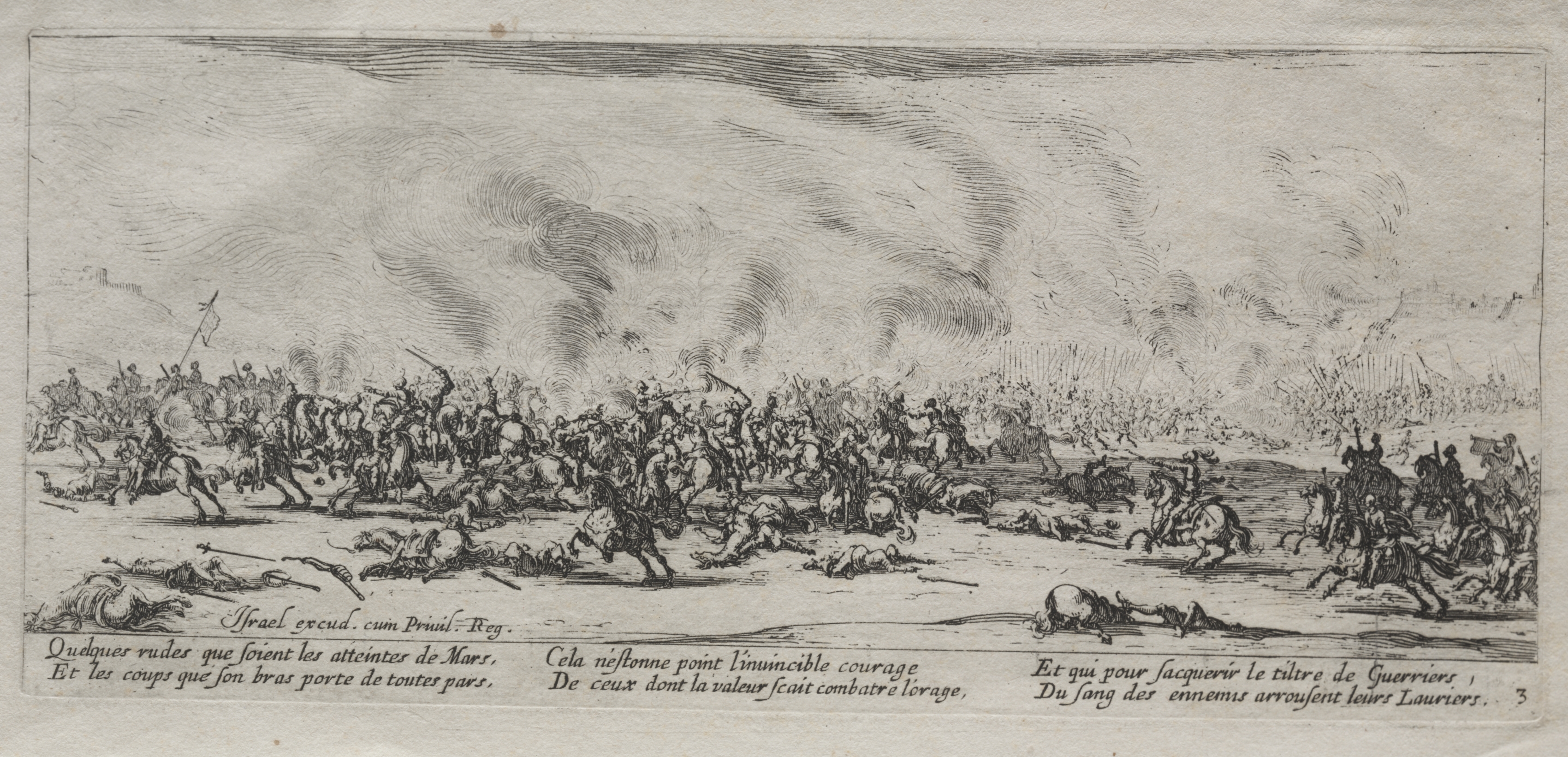 Jacques Callot, The Large Miseries of War:  The Battle