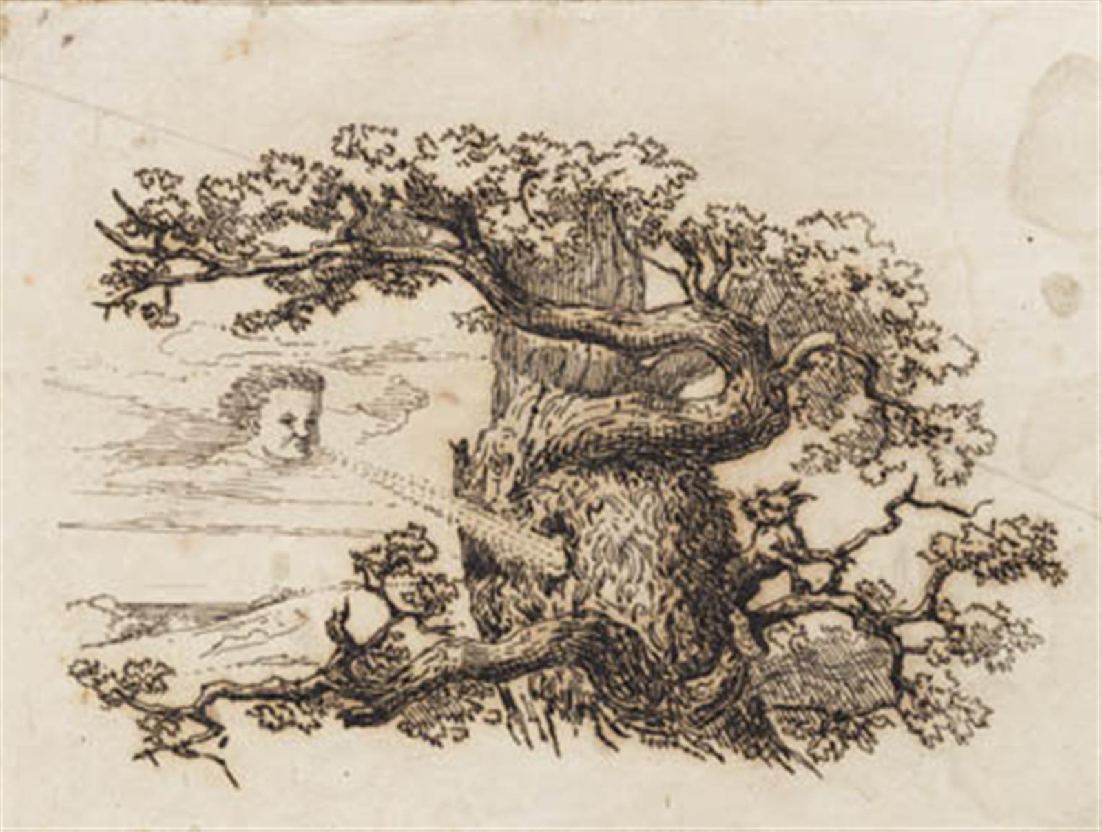 Martinus Rørbye, Illustration til "Halvhundrede Fabler for Børn" af Hey