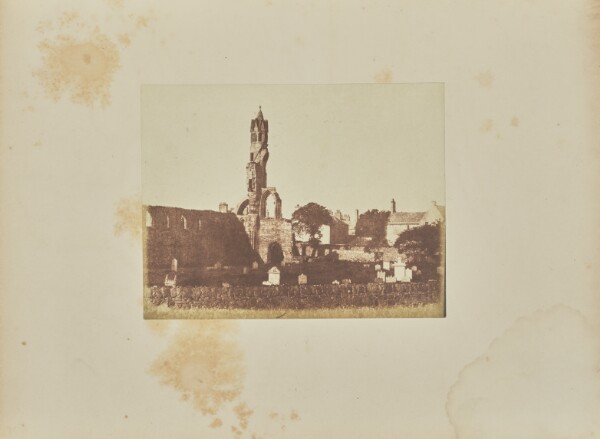 Hill & Adamson, [St Andrew's Cathedral, the West Front and South Aisle]