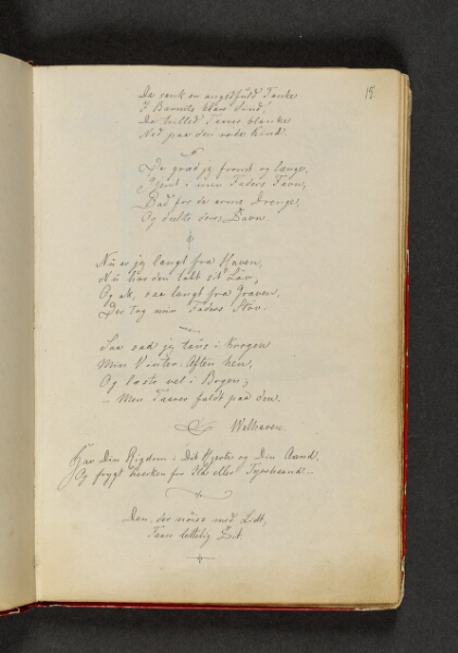 Johan Thomas Lundbye, Vers. Side 15