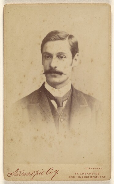 London Stereoscopic and Photographic Company, [Unidentified man with moustache]