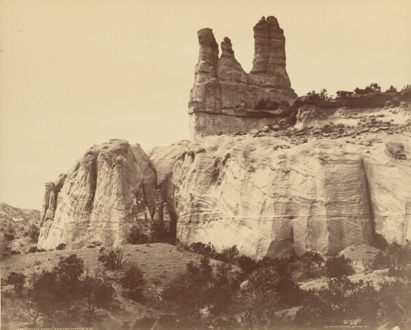 William Henry Jackson, Navajo Church Near Fort Wingate, New Mexico