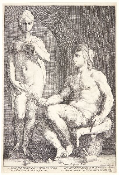Hendrick Goltzius, Pygmalion og Galatea