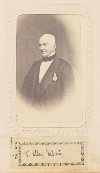 Unknown, Monsieur Alban Valentin, Docteur en Médecin