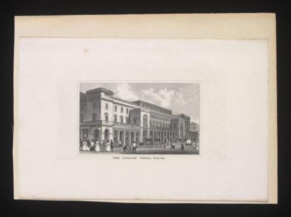 Unknown, The Italian Opera House