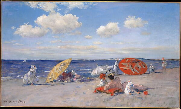 William Merritt Chase, At the Seaside