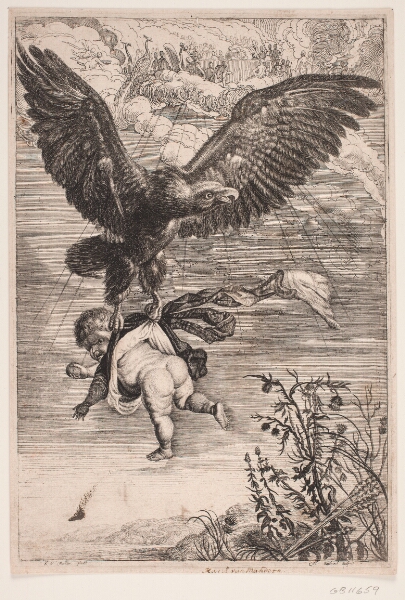 Albert Haelwegh, Ganymedes bortføres af ørnen