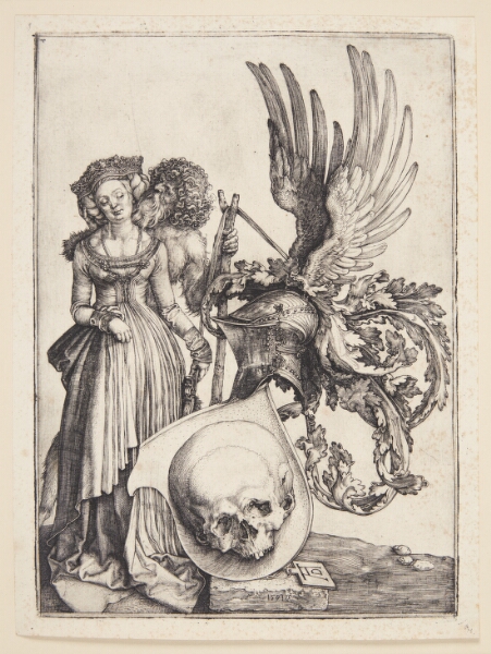 Albrecht Dürer, Våbenmærke med et dødningehoved