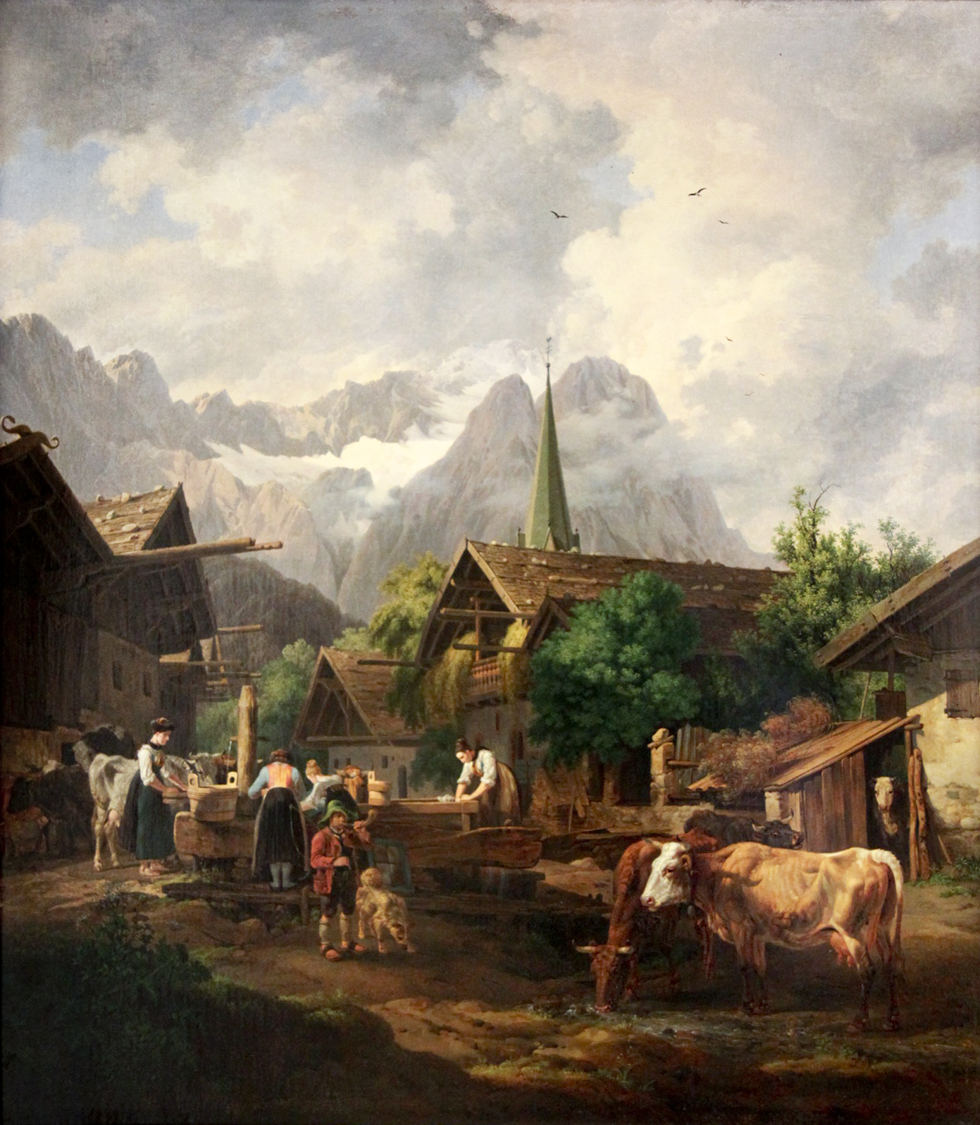Peter von Hess, Morning in Partenkirchen