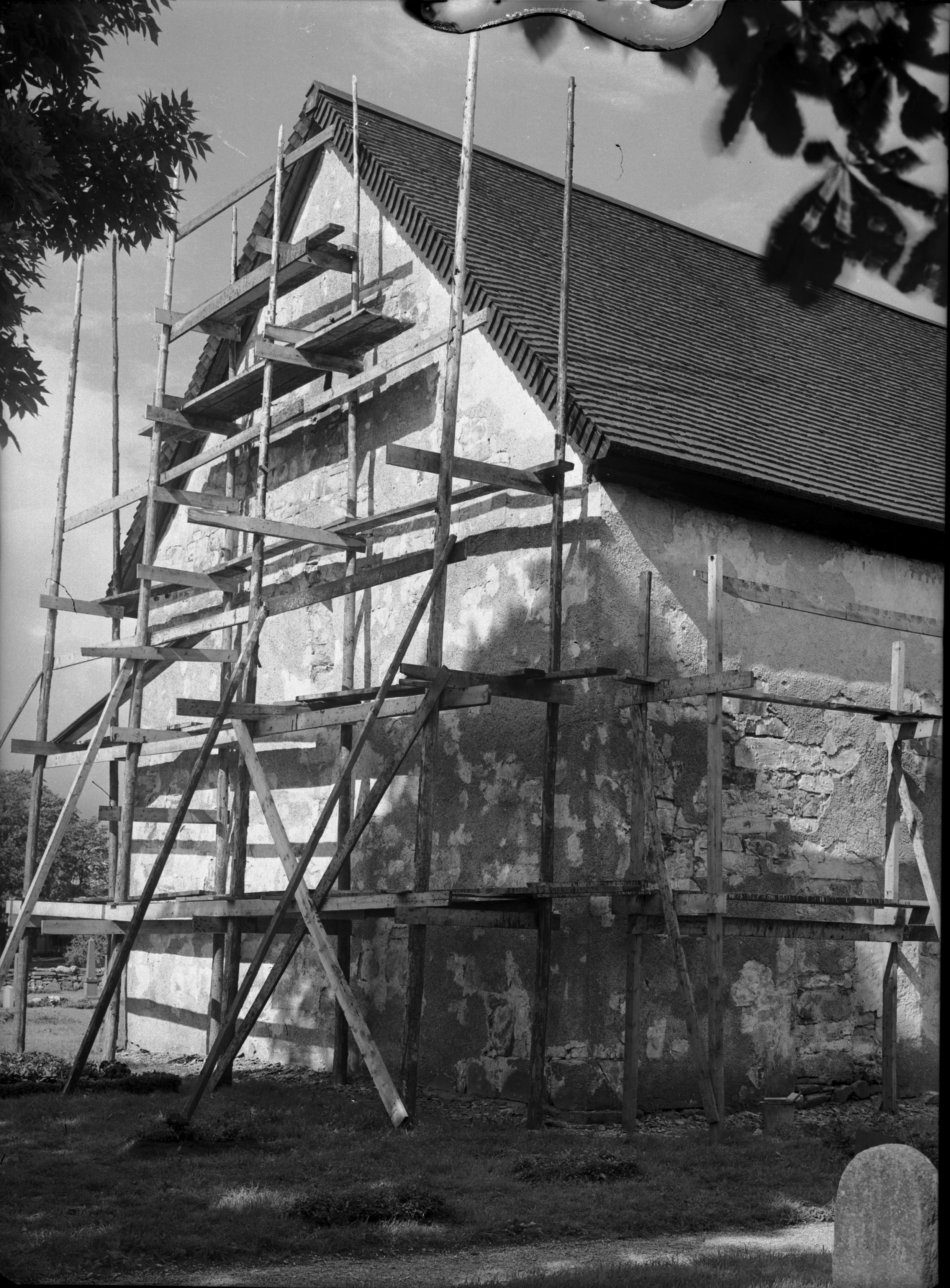 Iwar Anderson, Dädesjö gamla kyrka
