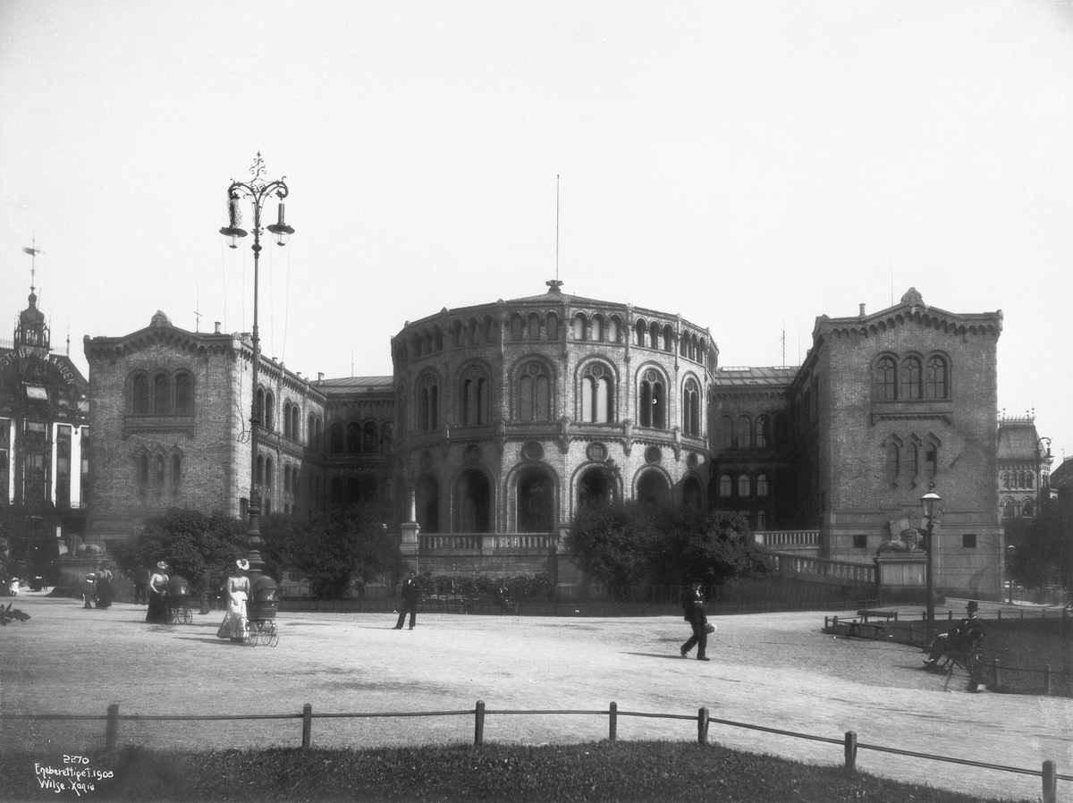 Anders Beer Wilse, Prot: Stortinget 1. Aug. 1903