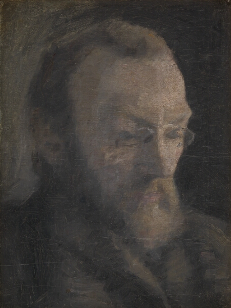 Vilhelm Hammershøi, Kunsthistoriker, senere museumsdirektør Karl Madsen