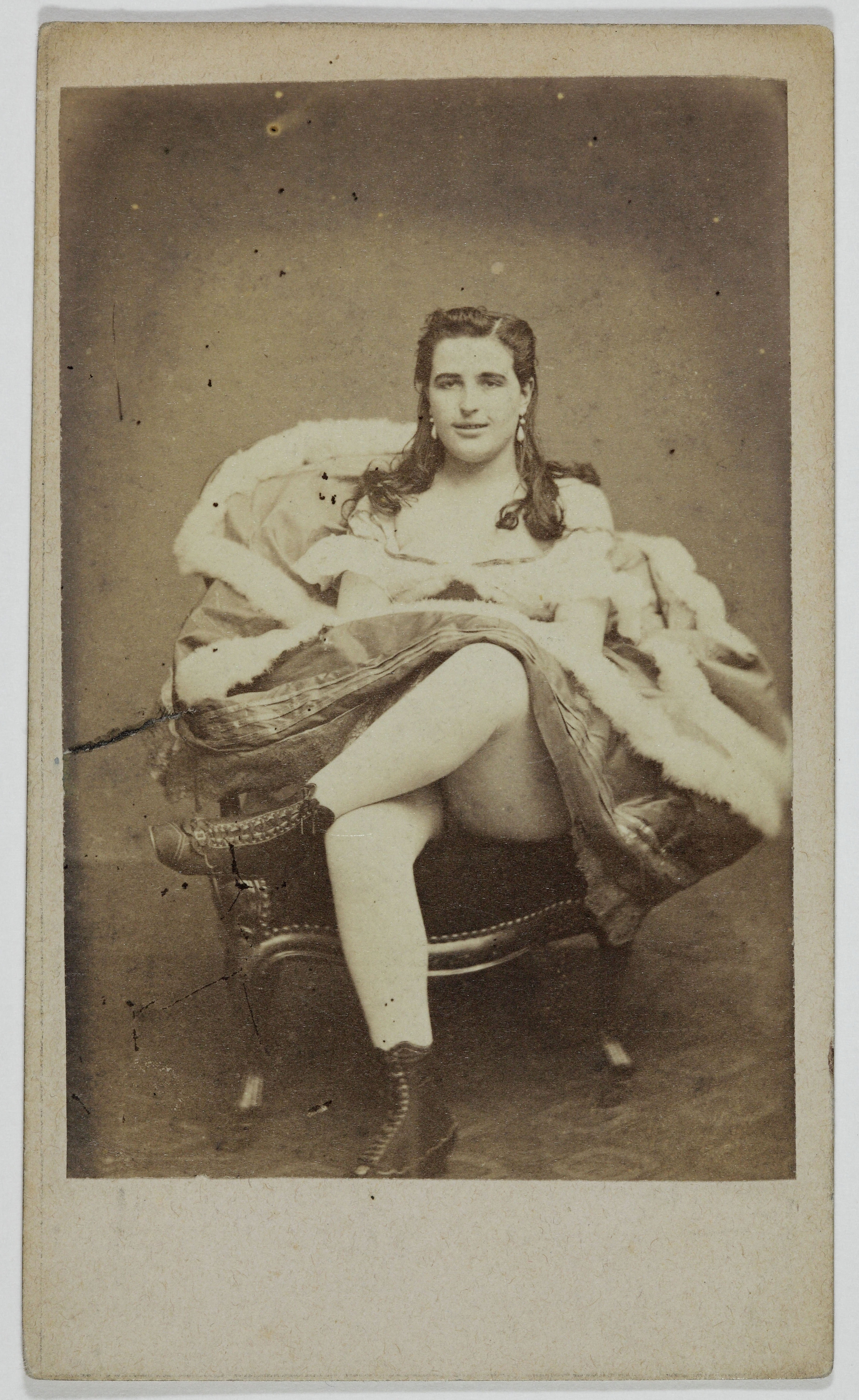 Anonyme, Portrait d'Aimée, La rieuse, (Casino)