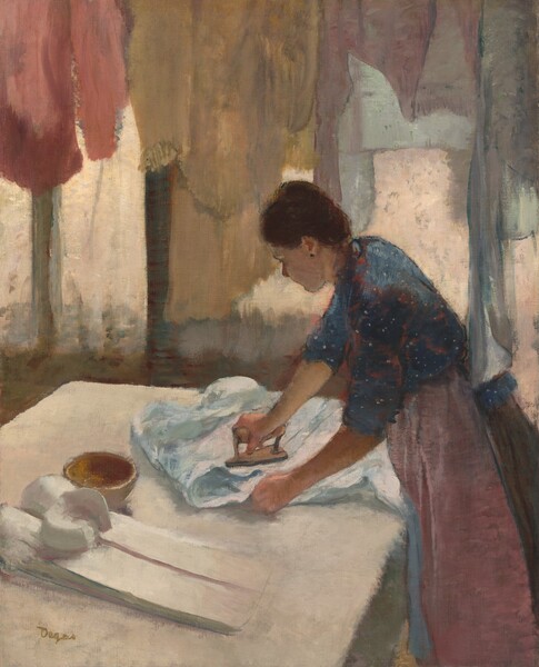 Edgar Degas, Woman Ironing