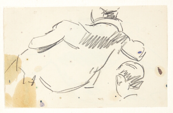 Edvard Weie, Figurstudie til Langelinie-billedet