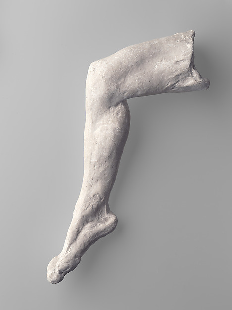 Auguste Rodin, Study of a leg and foot