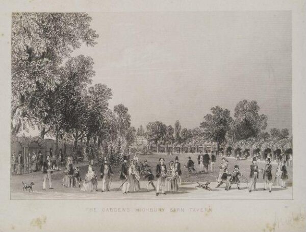 Unknown, The Gardens, Highbury Barn Tavern