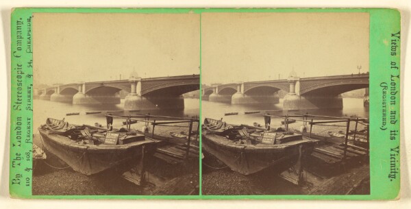 London Stereoscopic and Photographic Company, Blackfriers Bridge