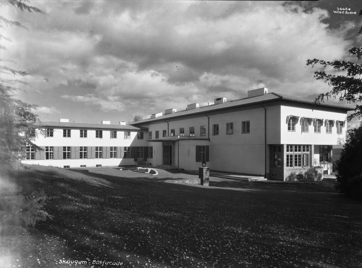 Anders Beer Wilse, Prot: Skaugum huset