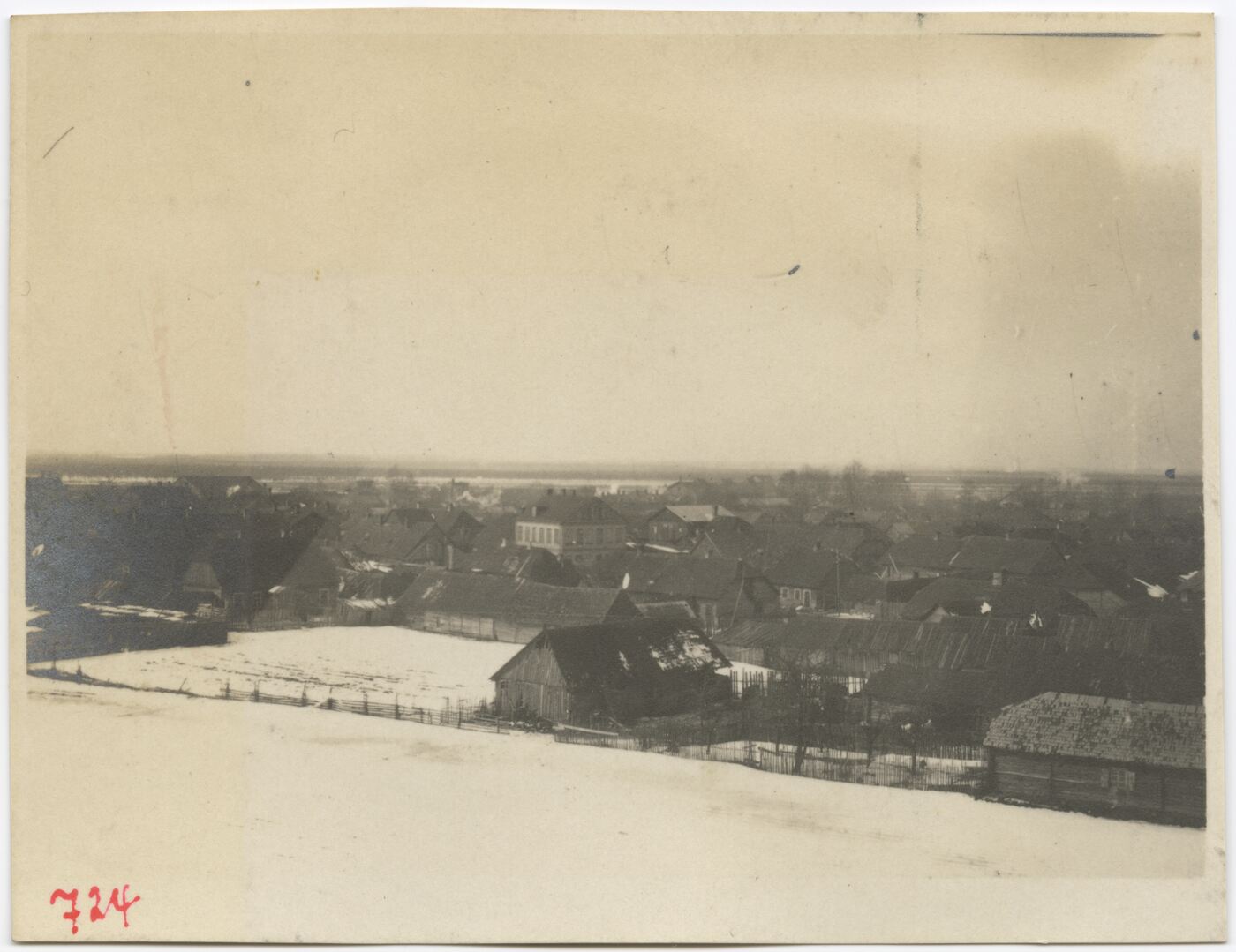 Nežinomas autorius, Radviliškio panorama