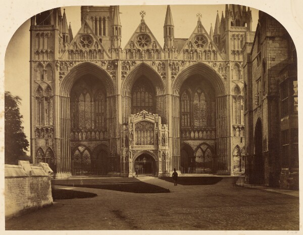 Roger Fenton, Peterborough Cathedral, West Front