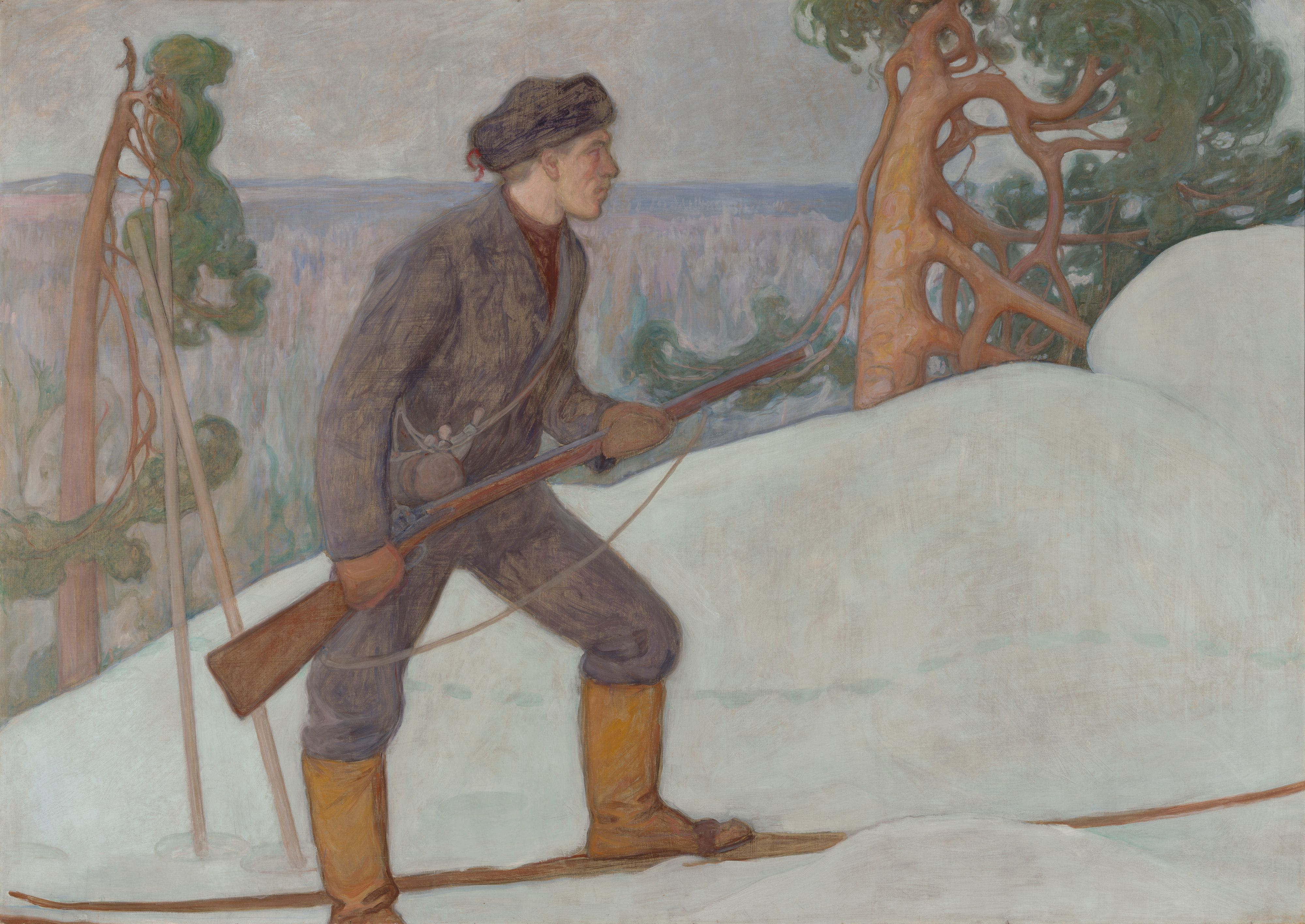 Pekka Halonen, The Lynx Hunter