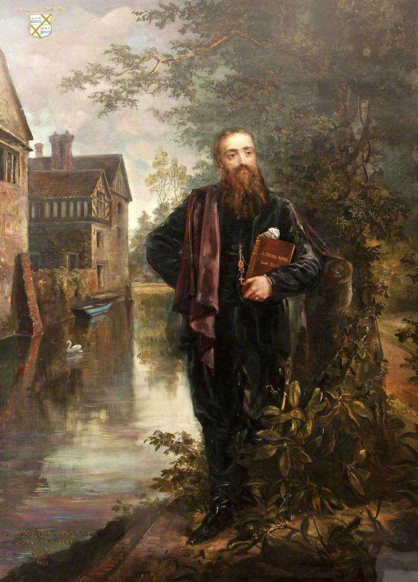 Rebecca Dulcibella Orpen, Edward Heneage Dering (1826-1892), 'The Philosopher's Morning Walk'