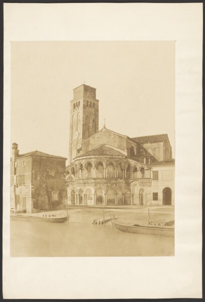 Unknown, [Church and Campanile on Water's Edge, Venetian]