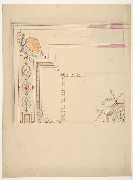 Jules-Edmond-Charles Lachaise, Design for a Ceiling