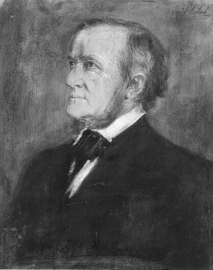 Franz von Lenbach, Portrait of Richard Wagner