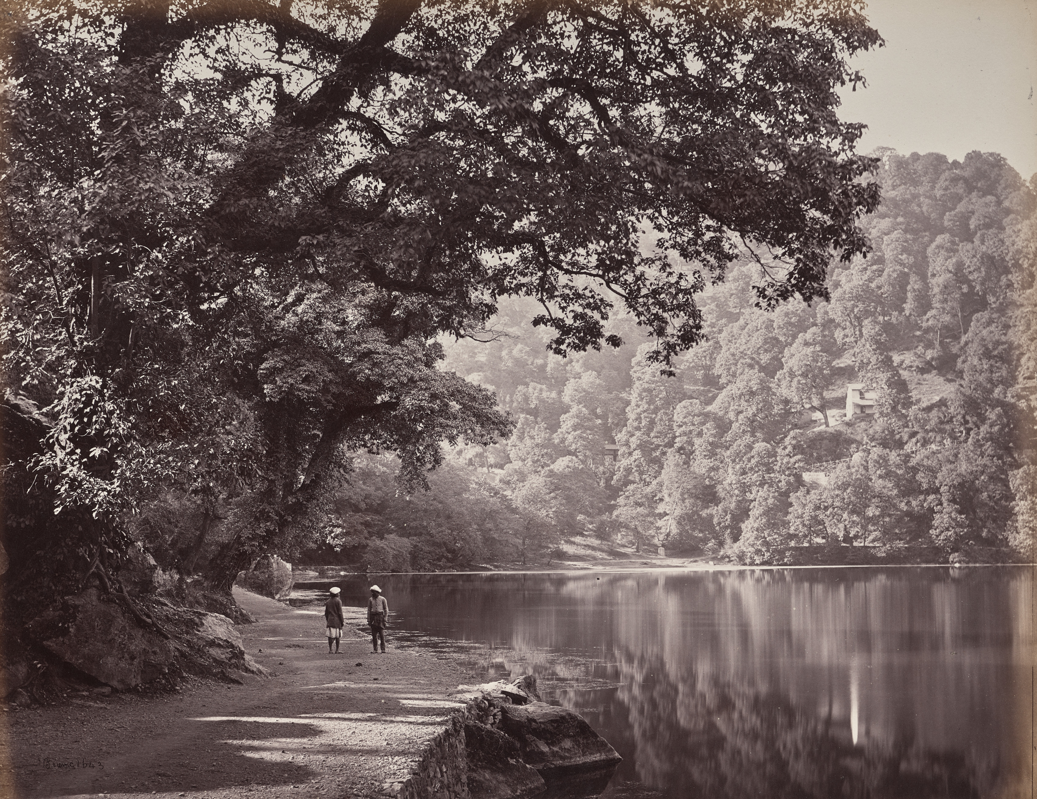 Samuel Bourne, Hyree Lake. South End of the Lake