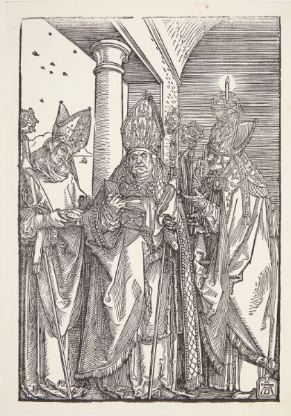 Albrecht Dürer, De tre hellige biskopper Nicholaj, Ulrik og Erasmus