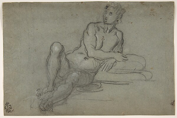 Domenico Tintoretto, Reclining Female Nude Figure