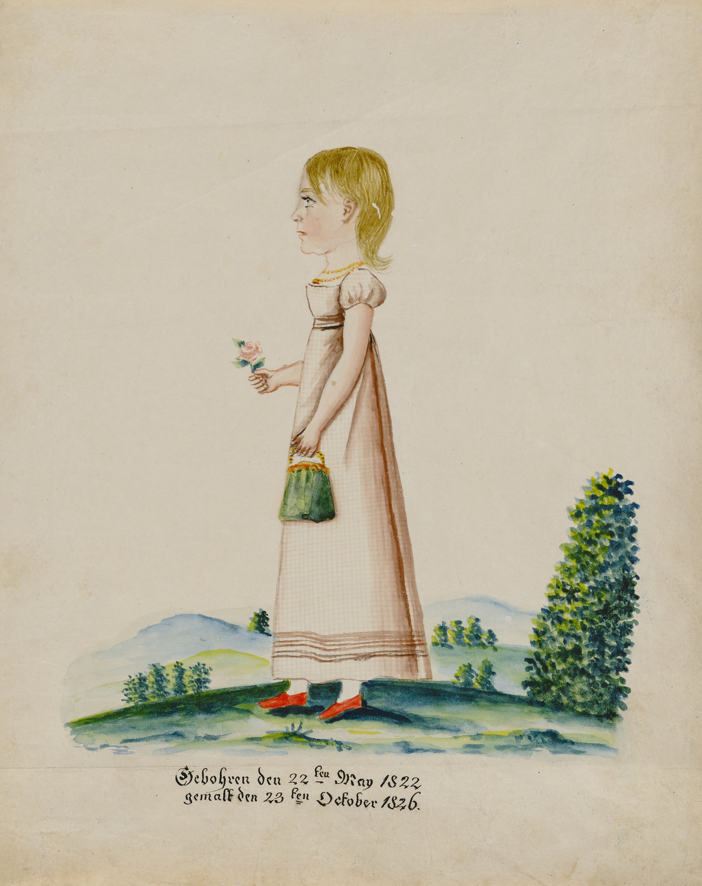 Jacob Maentel, Portrait of Sarah Musser