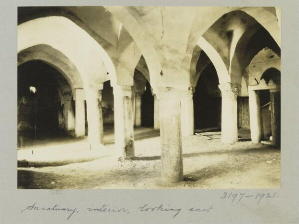 K.A.C. Creswell, The qibla iwan at the Great Mosque of Buza'a, Syria