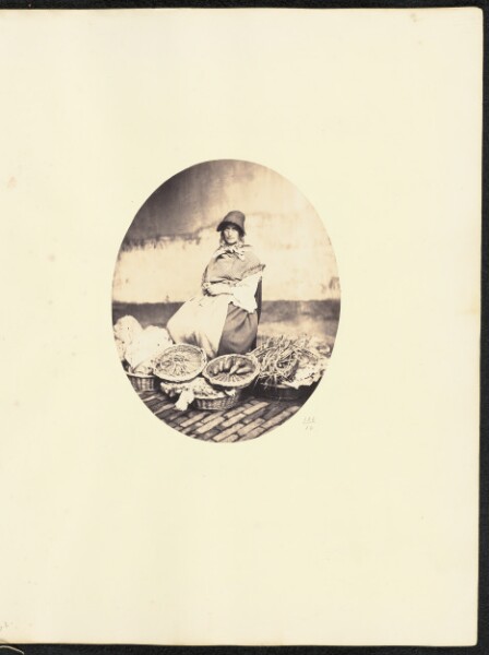 Unknown, [Woman with Vegetables]
